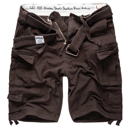 07-5598-05 Division Shorts Brown Surplus