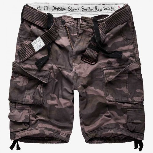 07-5598-42 Division Shorts BLackCamo SurPlus