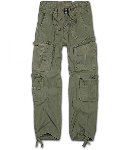 10031 PURE Cargo pant OLIVE Loose Fit Brandit