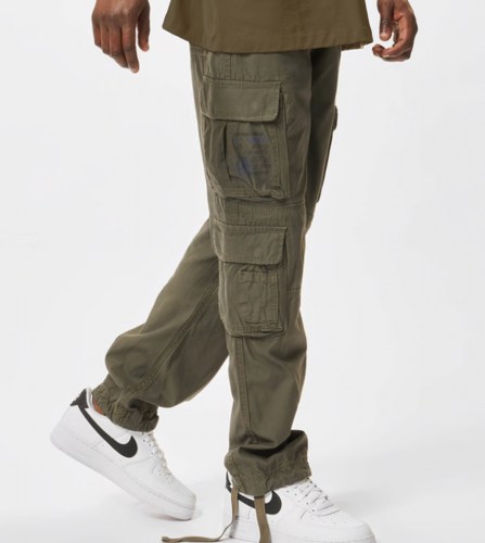 10161 Pure Slim Fit Cargo pant Olive Brandit