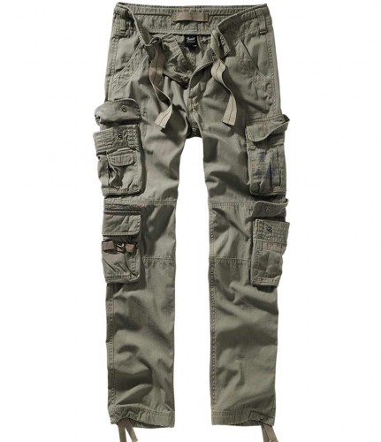 10161 Pure Slim Fit Cargo pant Olive Brandit