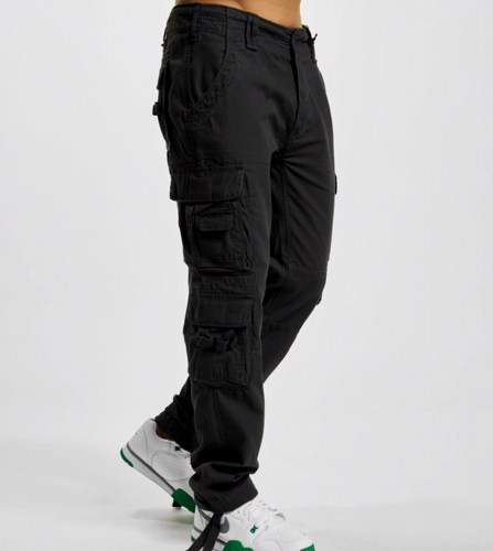 10162 Pure Slim Fit Cargo pant Black Brandit