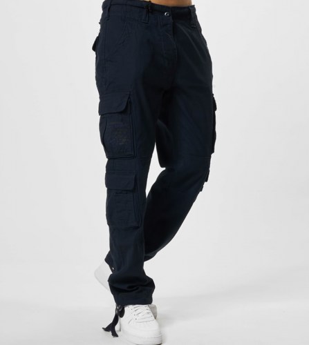 10168 Pure Slim Fit Cargo pant Navy Brandit