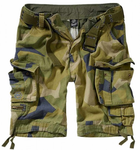 2001125 Savage Shorts Swedisch camo M90 Brandit