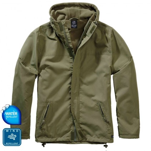 31671 Windbreaker Frontzip Olive Brandit