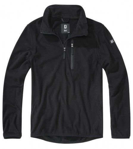 40362 Fleece Troyer Black Brandit