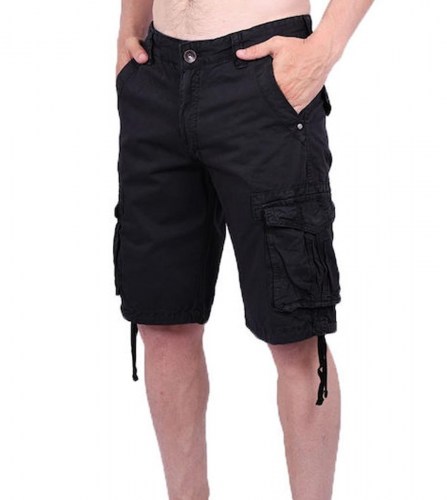 4108-1-Palablu-Cargo-Shorts-Black-Gront