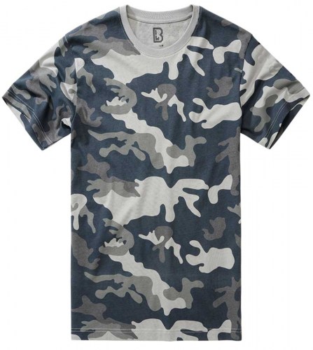 4200222 Tshirt GreyCamo Brandit