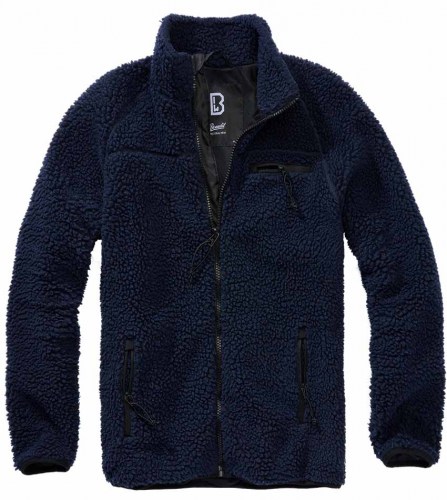 50218 Brandit Teddyfleece Jacket Navy Blue