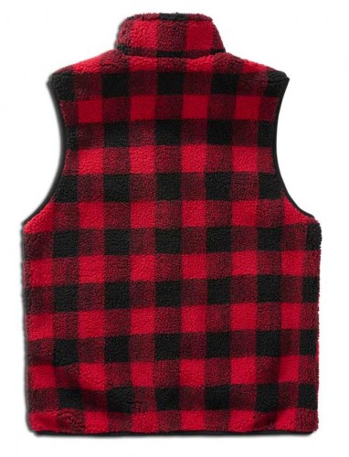 502541 Teddyfleece Vest Red-Black Brandit