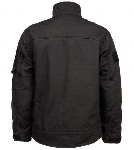 50262 Fleece Ripstop Jacket Black Brandit