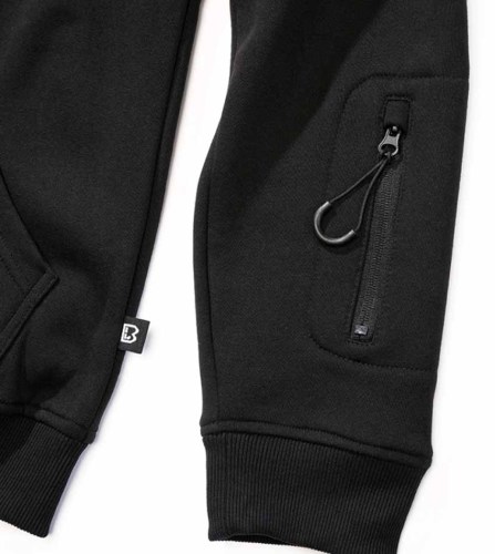 50262 Fleece Ripstop Jacket Black Brandit