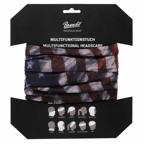 7016-233 Multifunctional Head scarf Us Flag Brandit