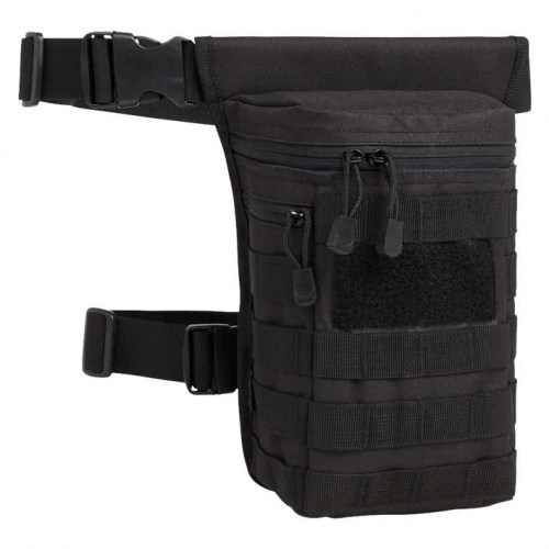 80632 Brandit Side Leg Kick Bag No2 Black