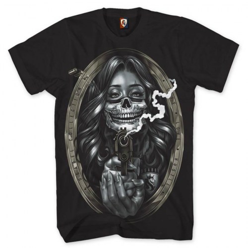 Tshirt Bandit Girl Black