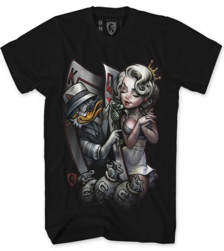 A04742 Tshirt Teez n Pleez Black Ogabel Black