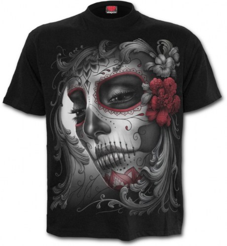 tshirt-skull-roses