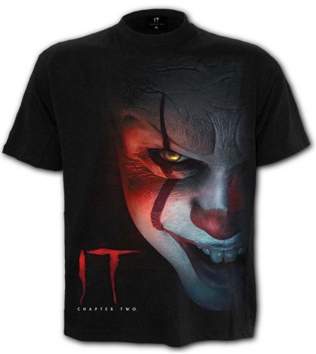 FG311635 Tshirt PennyWise Black Spiral Direct