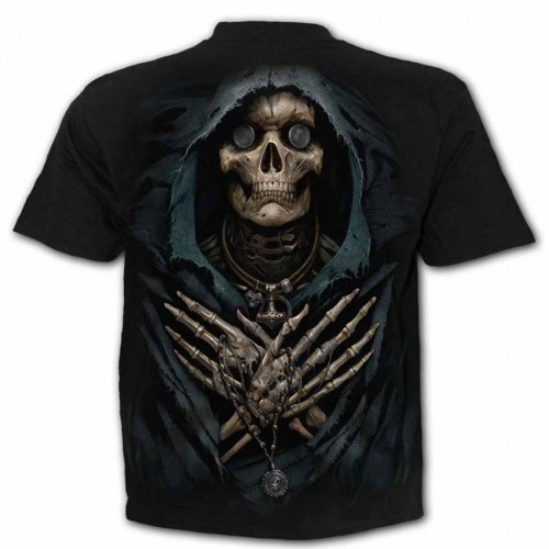 K084M101 Tshirt Ferryman Black Spiral Direct