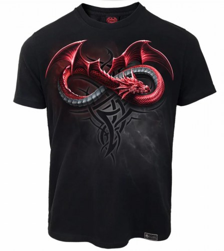 LG221647 Tshirt Infinity Dragons Spiral Direct