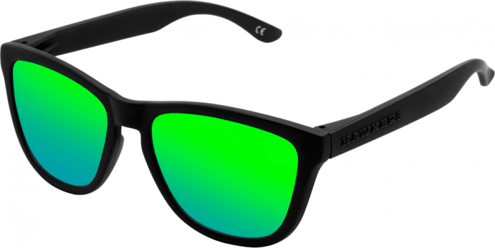 OTR02 SUNGLASSES CARBON BLACK - EMERALD ONE