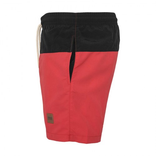 Swimshort Block RedBlack