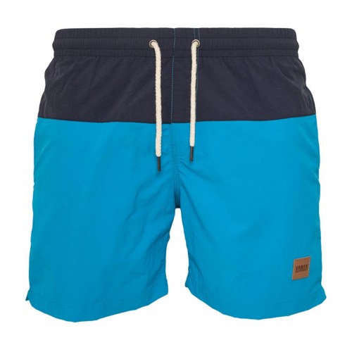 Swimshort Block Navy Turkuaz