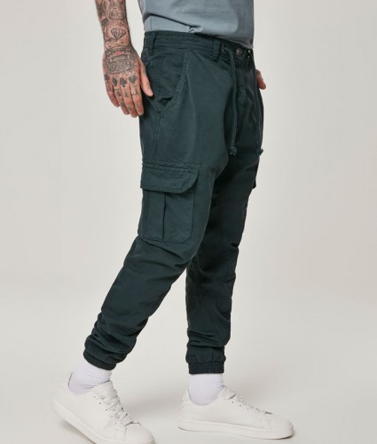 cargo jogging pants BottleGreen