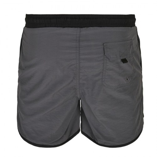 TB2050 Swimshort Retro Black DarkShadow Urban Classics 