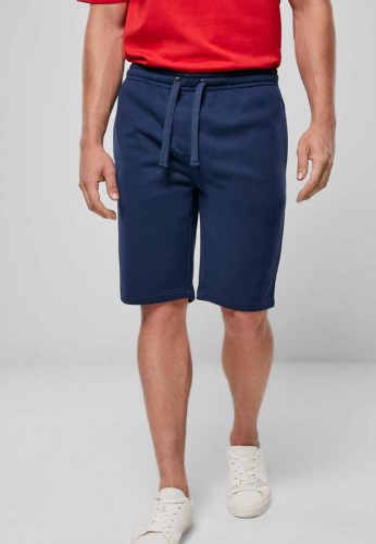 TB2076 Basic NavyBlue Sweat Shorts Urban Classics