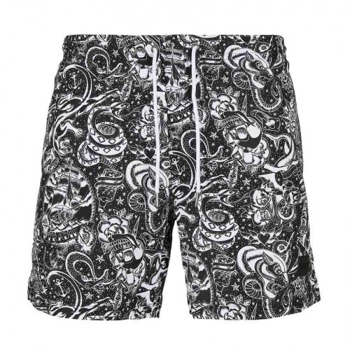 TB2679 Swimshort Pattern Tattoo aop Urban Classics