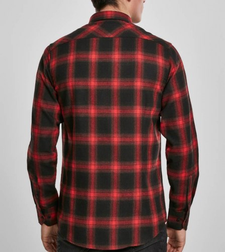 TB3195 Checked Flanell Black-White Urban Classics