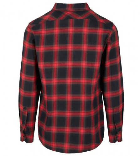 TB3195 Checked Flanell Black-White Urban Classics