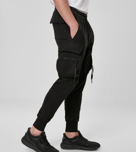 Urban Classics SweatPant Tactical cargo Jogging Black 