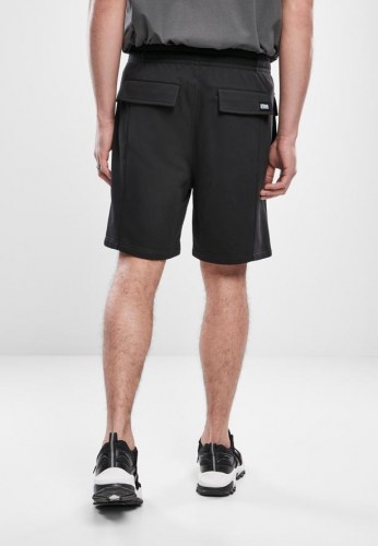 TB3668 Terry Big Pocket Black Sweat Shorts Urban Classics