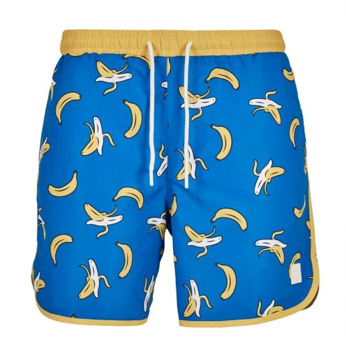 TB3706 Swimshort Retro Pattern Banana Urban Classics