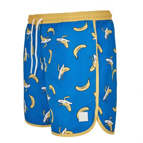 TB3706 Swimshort Retro Pattern Banana Urban Classics