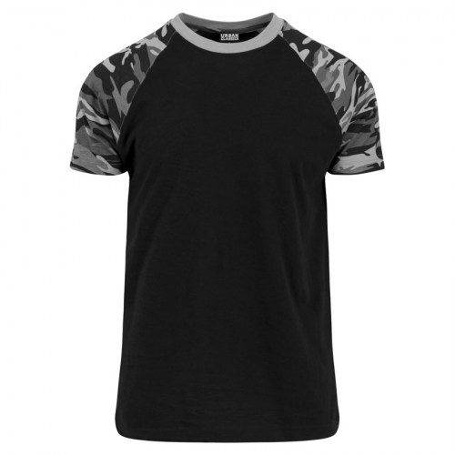 TB638 Tshirt Shaped Long Tee Black Urban Classics