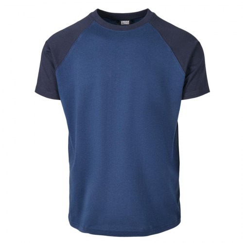 Urban Classics Tshirt Raglan Contrast Midnightnavy