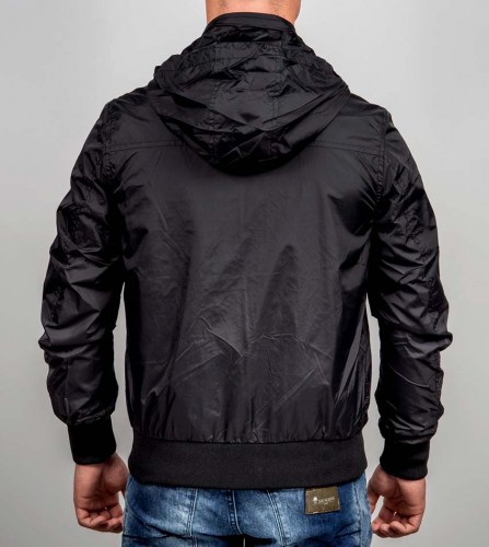 TFGX1006 Light puffer Black Jacket