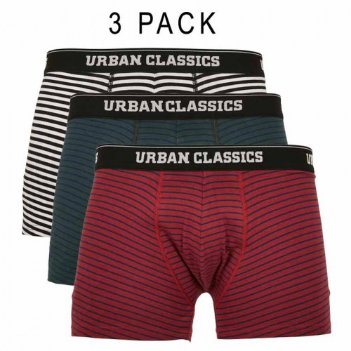 TB3844 - 3 Pack red Boxer underwear Urban Classics